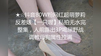 ★☆抖音80W粉网红超萌萝莉反差婊【一只喔】私拍无水完整集，人前露出3P喝尿野战调教母狗属性拉满