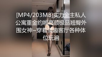 [MP4/203MB]实力金主私人公寓重金约啪高颜极品翘臀外围女神~穿着情趣客厅各种体位玩遍