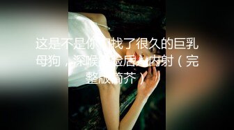 这是不是你们找了很久的巨乳母狗，深喉露脸后入内射（完整版简芥）